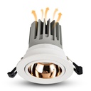 LXF IP44 COB LED Downlight Adjustable angle led spotlight Model: LXF-RDL27