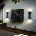 LXF  Ip65 Aluminum Wall Lamp with Tempered Glass Wall  Light LXF-OWL30