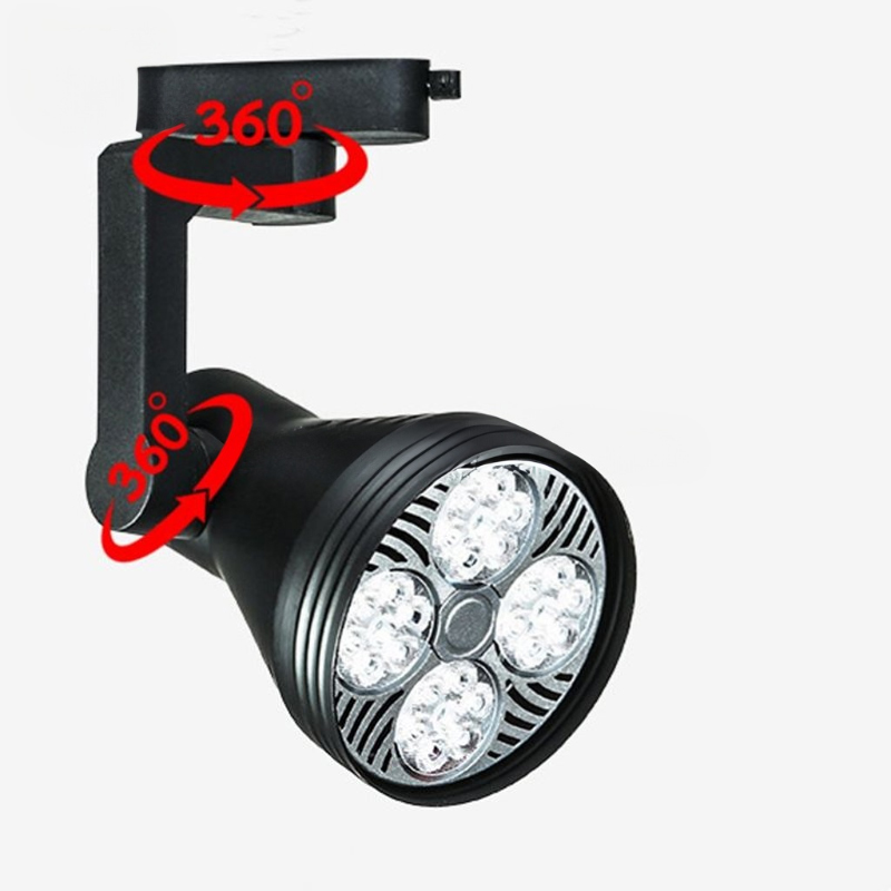 LXF LED track light supermarket hotel project spotlight 24W 35W 45W Model: LXF-TKL9