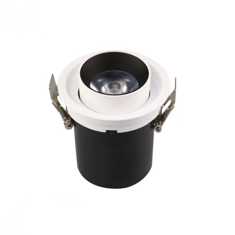 LXF Recessed Stretch Spotlight Round  COB Concealed Retractable Spotlight Model: LXF-RDL7B