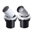 LXF Recessed Stretch Spotlight Round  COB Concealed Retractable Spotlight Model: LXF-RDL7B