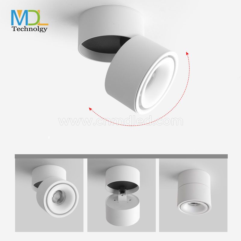 LXF 3W 7W 9W 12W 18W Surface Adjustable LED Down Light Model: LXF-ADL