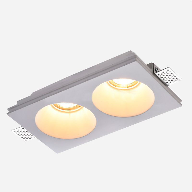 LXF Borderless plaster lamp embedded downlight 7W 14W Model: LXF-GQD5