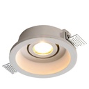 LXF COB Round Movable Gypsum Trimless Spotlight Model: LXF-GQD7