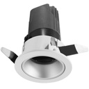 LXF Meeting Room Anti-Glare COB LED Recessed Downlight Beam Angle Adjustable Tiltable Downlight Model: LXF-RDL24